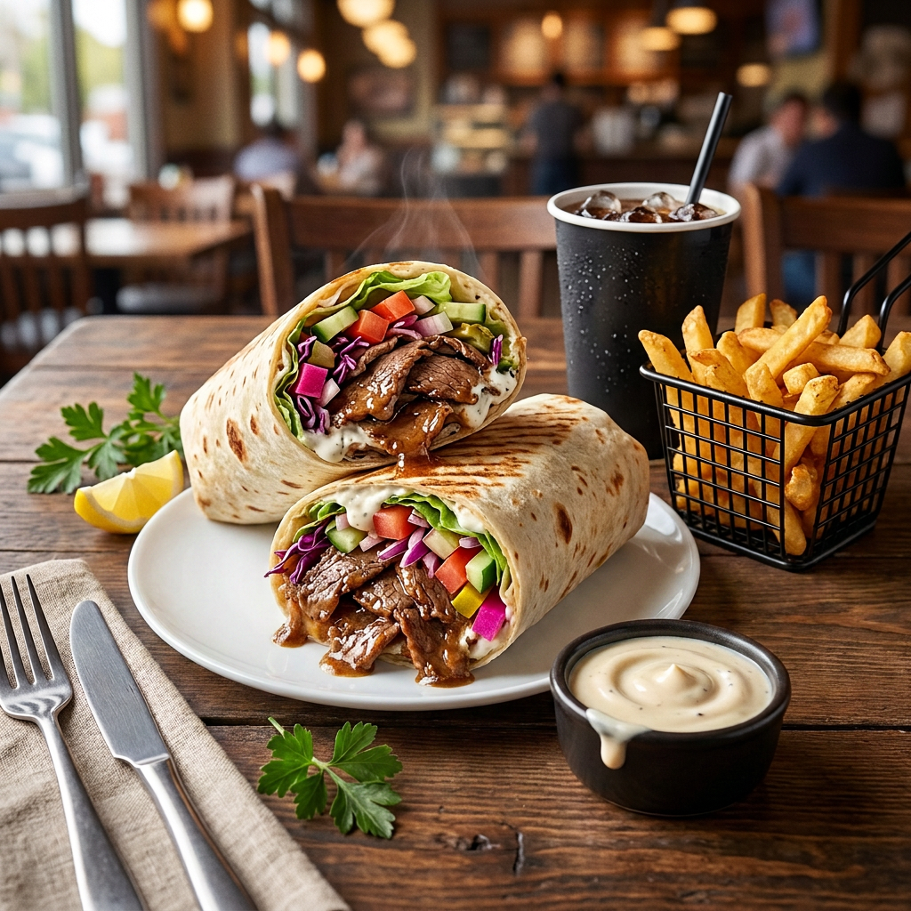 Beef Donair Combo