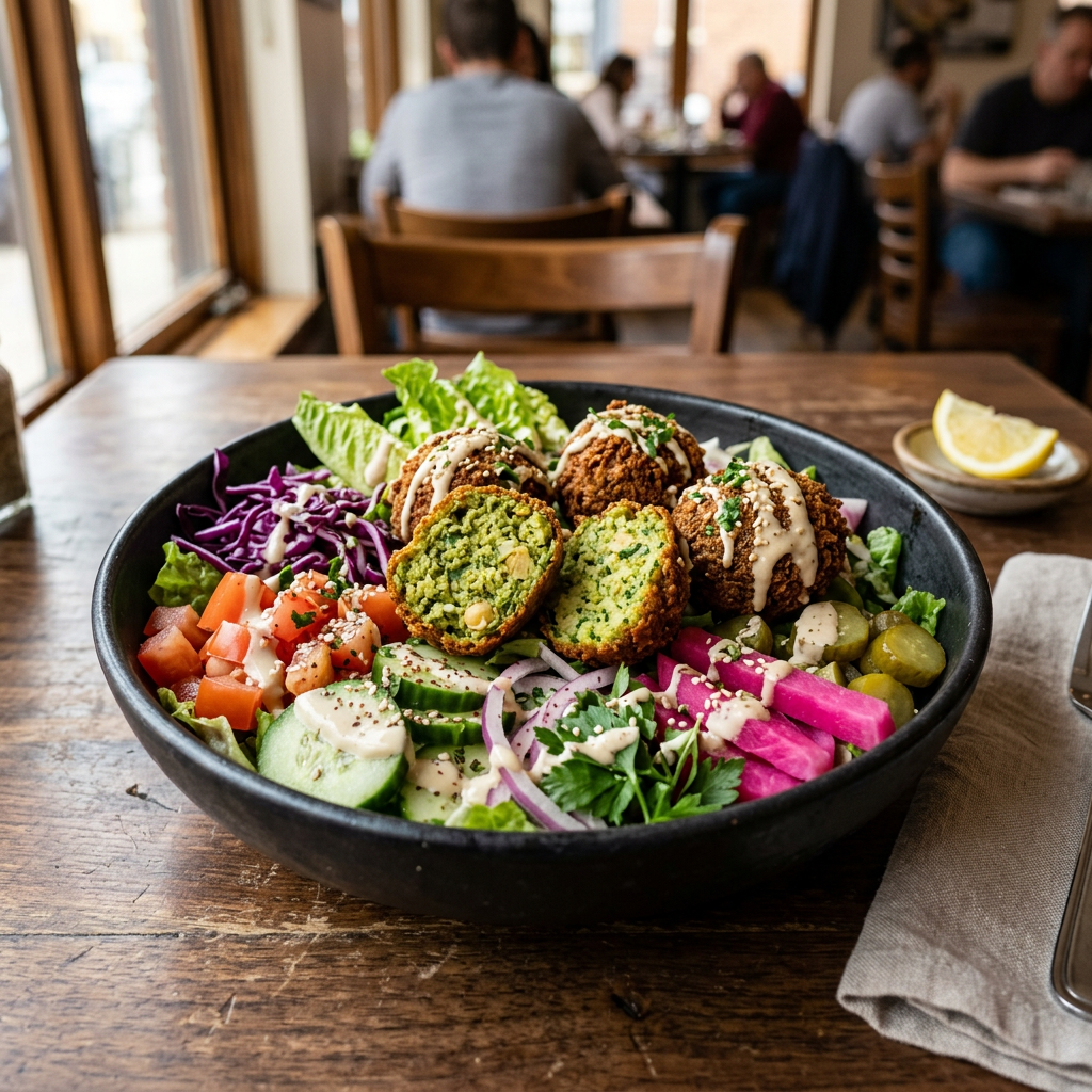 Falafel Salad Bowl